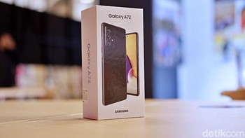 Galaxy A72 merupakan suksesor dari Galaxy A71 yang dirilis tahun lalu. Foto: Adi Fida Rahman/detikINET
