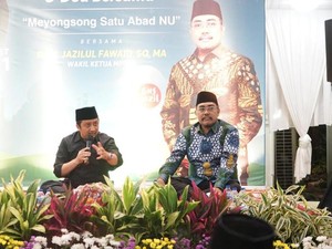 Jelang Konferwil NU DKI, Jazilul Undang Yusuf Mansur Gelar Doa Bersama