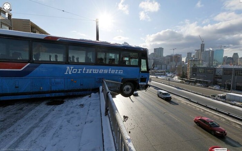 Kejadian Tak Terduga Terekan Google Street View