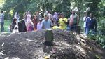 Penampakan Tanah Kuburan Tanpa Nama Meninggi 1,5 Meter di Sumbar