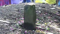 Siapa yang dimakamkan di sana, itu belum ada yang tahu, karena kuburannya sudah lama dan tidak ada nama di batu nisannya. Tapi itu kuburan kaum suku Panyalai, kata Wali Korong Sungai Asam, Anuar, saat dimintai konfirmasi, Sabtu (27/3/2021). (Foto: Jeka Kampai-detikcom)
