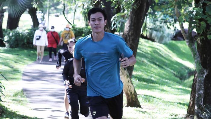 PBSI Atlet pelatnas bulutangkis Indonesia berlatih di Sentul, Bogor, Jumat (26/3/2021).