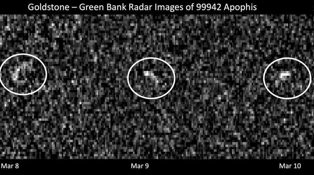 Penampakan asteroid Apophis atau 'Dewa Kekacauan'