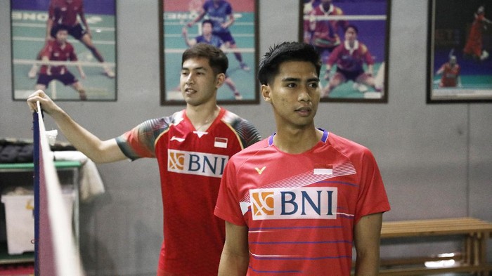 Sabar Karyaman Gutama/Mohammad Reza Pahlevi Isfahani takluk di semifinal Orlean Masters 2021, Sabtu (27/3/2021)