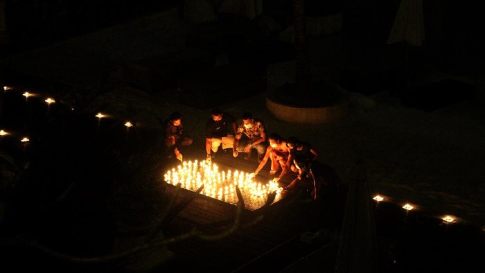 Earth Hour di The Trans Resort Bali