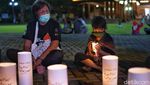 Aksi Doa Bersama Atas Tragedi Bom Makassar di Solo
