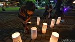 Aksi Doa Bersama Atas Tragedi Bom Makassar di Solo