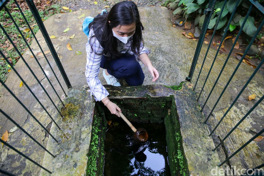 Cai Kahuripan di Kebun Raya Bogor