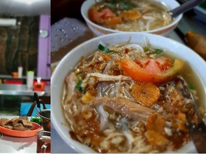 Erick Thohir dan Sri Mulyani Kompak Jajan Soto Semarang