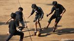 Kala Warga Padati Kawasan BKT Saat Minggu Pagi