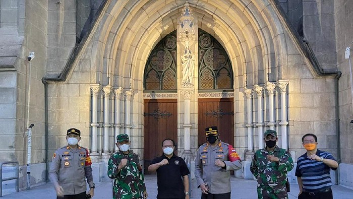 Keamanan Gereja di Jakarta Pusat Diperketat Pasca Bom di Makassar