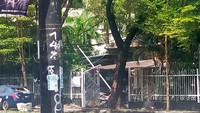Belum ada informasi lebih lanjut dari pihak kepolisan terkait ledakan tersebut. (Foto: Ibnu Munsir/detikcom)