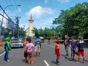 Pastor: Ada Jemaat Gereja Katedral Makassar Terluka Tahan Pelaku Bom Bunuh Diri
