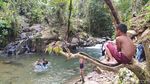 Foto: Menyatu dengan Alam di Wisata Leuwi Pamipiran