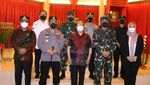 Potret Panglima TNI-Kapolri Datangi Lokasi Ledakan Bom di Makassar