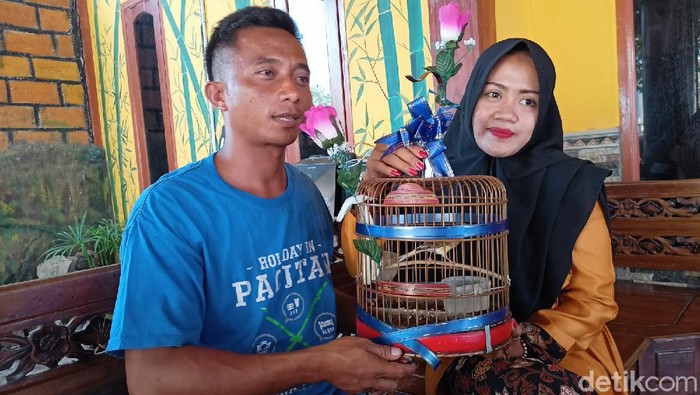 pernikahan mas kawin burung kenari