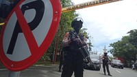 Seperti diketahui, Sebuah ledakan bom bunuh diri terjadi di Gereja Katedral Makassar, Sulawesi Selatan (Sulsel). ANTARA FOTO/Abriawan Abhe.