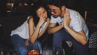 Selain menjadi anak dari Desiree Tarigan, Pria Bukti juga menjadi seorang suami yang baik untuk istrinya, Michelle Vania Tedja. Foto: Instagram @priabukit