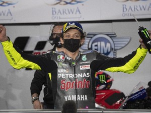 MotoGP Qatar 2021: Bisa Naik Podium, Valentino Rossi?