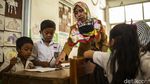 Anak-anak di Kaki Gunung Kencana Mulai Sekolah Tatap Muka