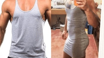 Loh, loh, kok yang datang malah jadi kayak mini dress? Foto: via sizzlfy.com