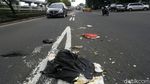 Ceceran Sampah Truk TPA Kotori Jalan MT Haryono