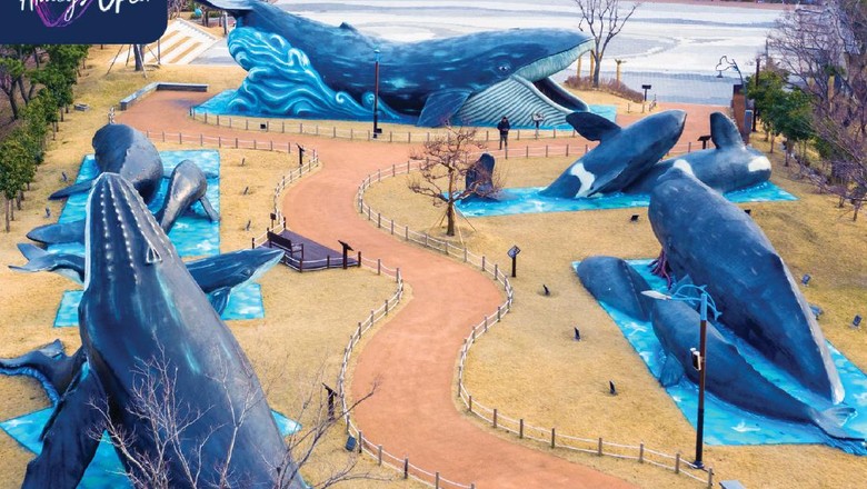 Desa Budaya Paus Jangsengpo di Ulsan, Korea Selatan Desa Budaya Paus Jangsengpo di Ulsan, Korea Selatan