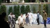 Konferensi pers Desiree Tarigan digelar di kediamannya di kawasan Cipete, Jakarta Selatan, Senin (29/3/2021). (Foto: Palevi/detikcom)  