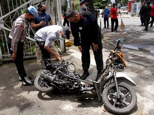 Motor Bomber Makassar atas Nama Orang Lain, Ditarik Debt Collector 2015