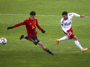 Hasil Kualifikasi Piala Dunia 2022: Comeback, Spanyol Atasi Georgia 2-1