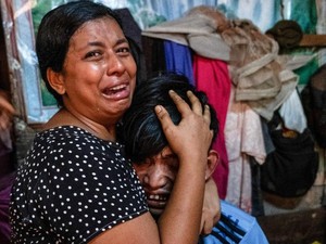 Ngerinya Tentara Myanmar Tembaki Warga hingga ke Permukiman