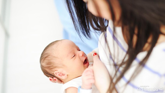 ibu menyusui bayi baru lahir
