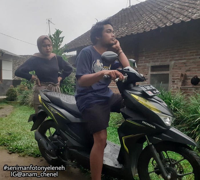 Jok Motor Dipasang Paku gegara pacar cemburuan