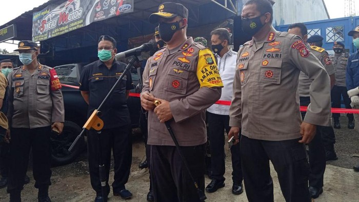 Kapolda Metro Jaya Irjen Fadil Imran di Lokasi Teroris Bekasi