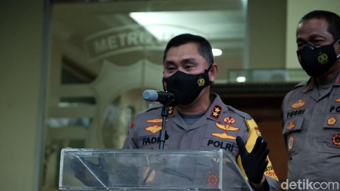 Kapolda Metro Jaya Irjen Fadil Imran saat jumpa pers penangkapan terduga teroris di Jakarta dan Bekasi, Senin (29/3/2021)
