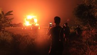 Sejumlah orang terluka akibat kebakaran kilang minyak di Balongan. BPBD Indramayu mencatat ada 5 orang luka berat dan 15 lainnya luka ringan.