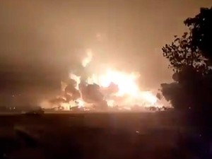 Bareskrim Olah TKP Cari Penyebab Kebakaran Kilang Pertamina Indramayu