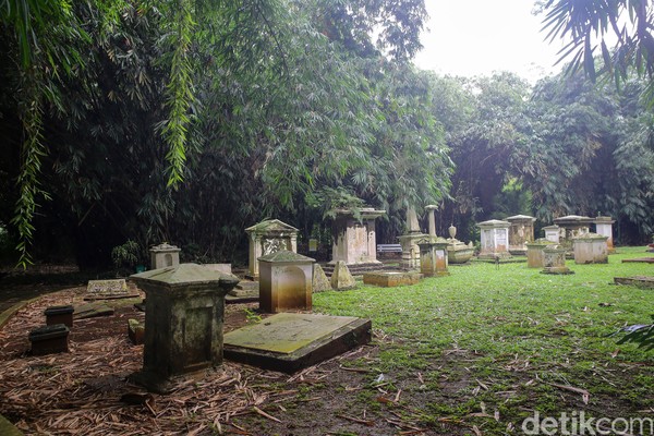 Di sana ada 42 makam di mana 38 di antaranya memiliki identitas sedangkan sisanya tidak dikenal. (Grandyos Zafna/detikcom) Di sana ada 42 makam di mana 38 di antaranya memiliki identitas sedangkan sisanya tidak dikenal. (Grandyos Zafna/detikcom)