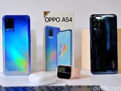Oppo A54, HP Rp 2 Jutaan Usung Baterai Besar Tampilan Stylish