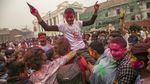 Warna-warni Festival Holi di Sejumlah Negara