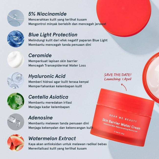 5 Pelembap untuk Menjaga Skin Barrier, Cegah Jerawat Hingga Penuaan