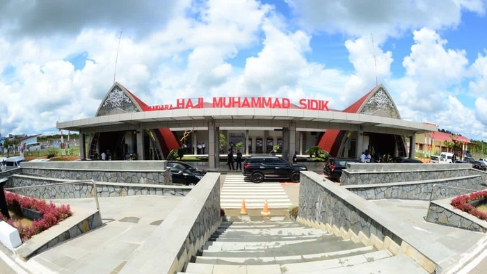 Bandara Haji Muhammad Sidik di Kalimantan Tengah diresmikan.