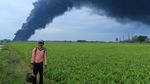 Penampakan Terkini Kilang Balongan yang Terbakar