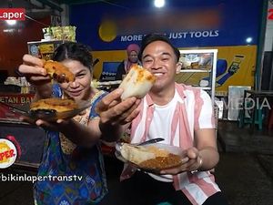 Bikin Laper! Sedapnya Ketan Bakar Sambal Oncom dan Tape Bakar Colenak
