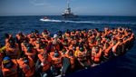 Evakuasi Ratusan Migran di Laut Mediterania