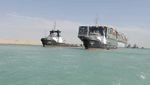 Ever Given Bebas, Terusan Suez Kembali Dibuka