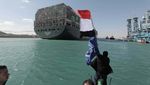 Ever Given Bebas, Terusan Suez Kembali Dibuka