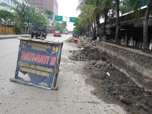 Disebut Hampir Rampung, Begini Kondisi Kolam Olakan Jl RE Martadinata Ancol