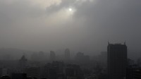 Kota Seoul di Korea Selatan Kena Badai Debu kuning.