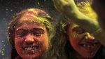 Meriahnya Festival Holi India di Tengah Pandemi